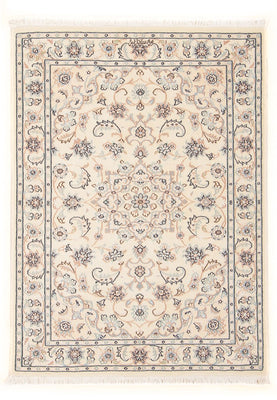 Tapis persan - Nain - Premium - 118 x 81 cm - crème