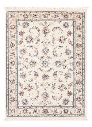 Tapis persan - Nain - Premium - 118 x 80 cm - crème