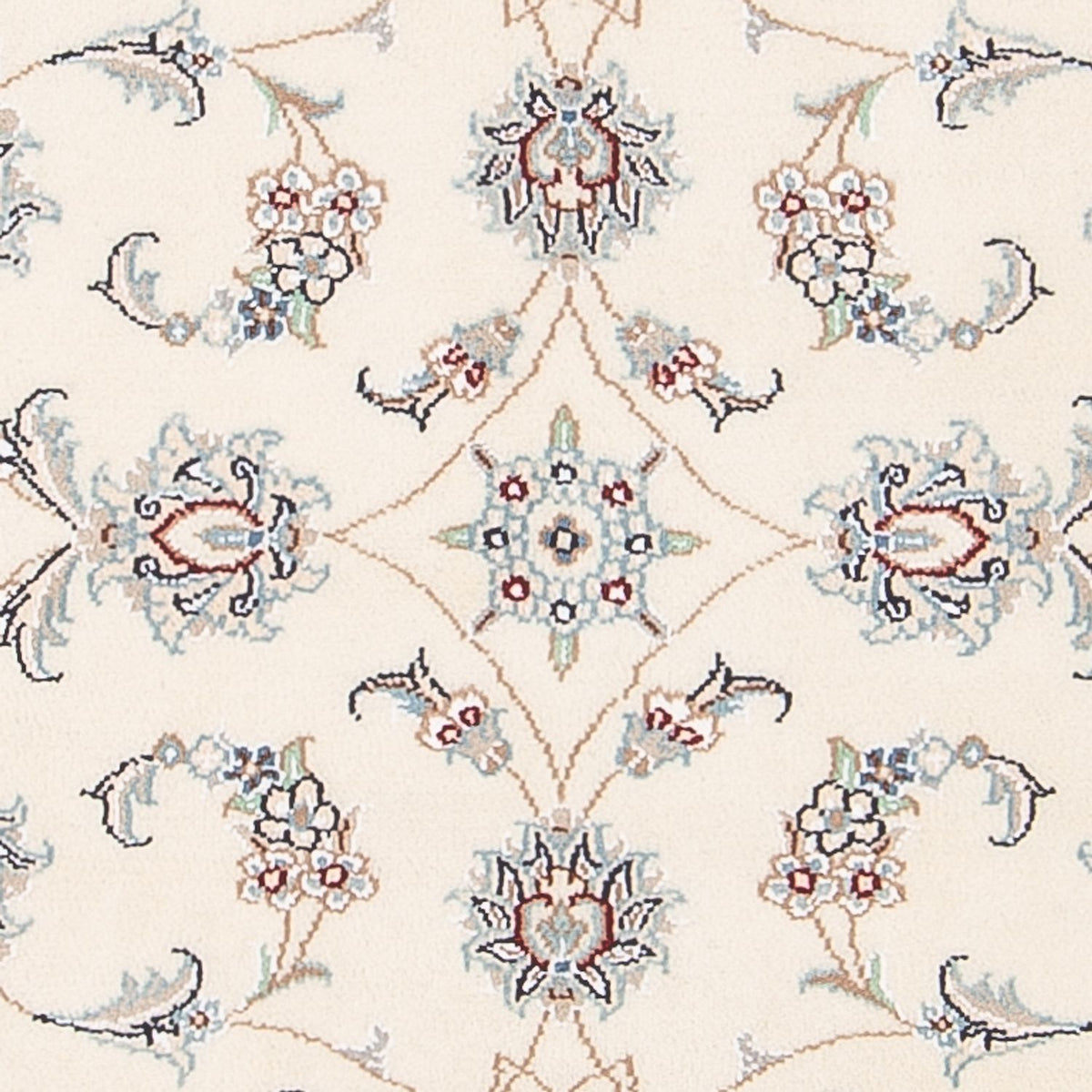 Tapis persan - Nain - Premium - 118 x 80 cm - crème