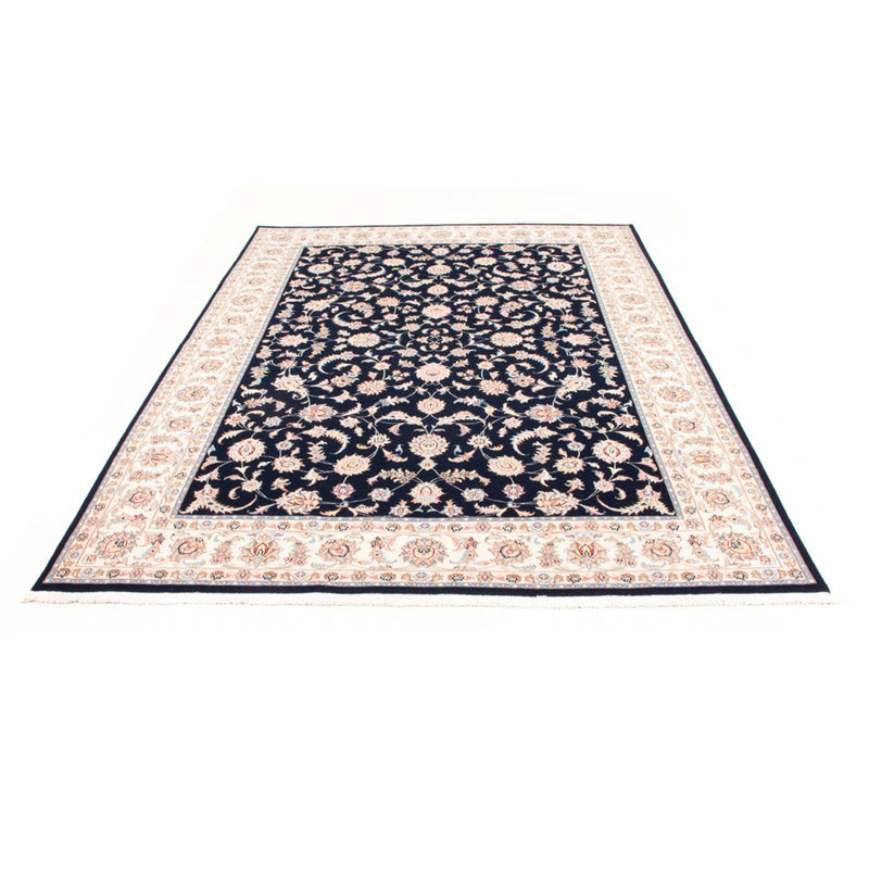 Tapis persan - Tabriz - Royal - 230 x 169 cm - bleu foncé
