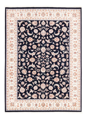 Tapis persan - Tabriz - 200 x 148 cm - bleu foncé