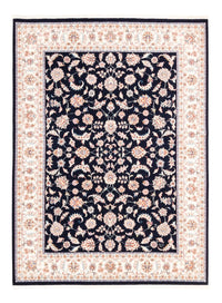 Tapis persan - Tabriz - 200 x 148 cm - bleu foncé