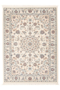 Tapis persan - Nain - Premium - 119 x 79 cm - crème