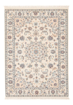 Tapis persan - Nain - Premium - 117 x 80 cm - crème