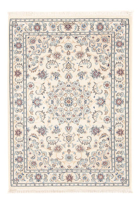Tapis persan - Nain - Premium - 118 x 80 cm - crème