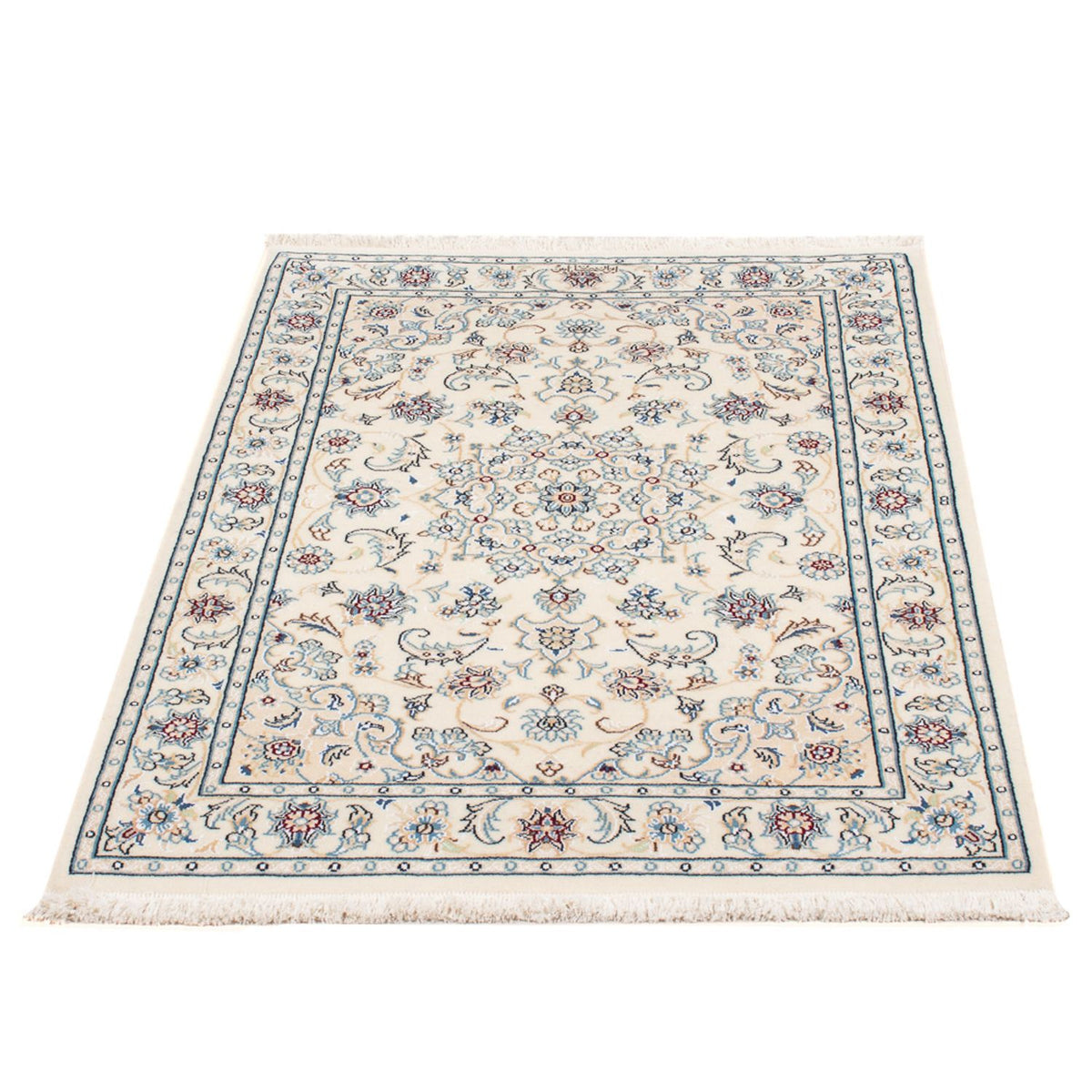 Tapis persan - Nain - Premium - 118 x 80 cm - crème