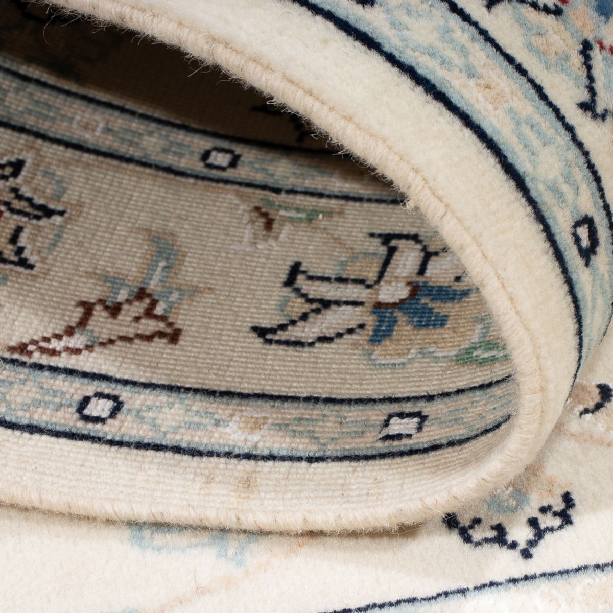 Tapis persan - Nain - Premium - 120 x 81 cm - crème