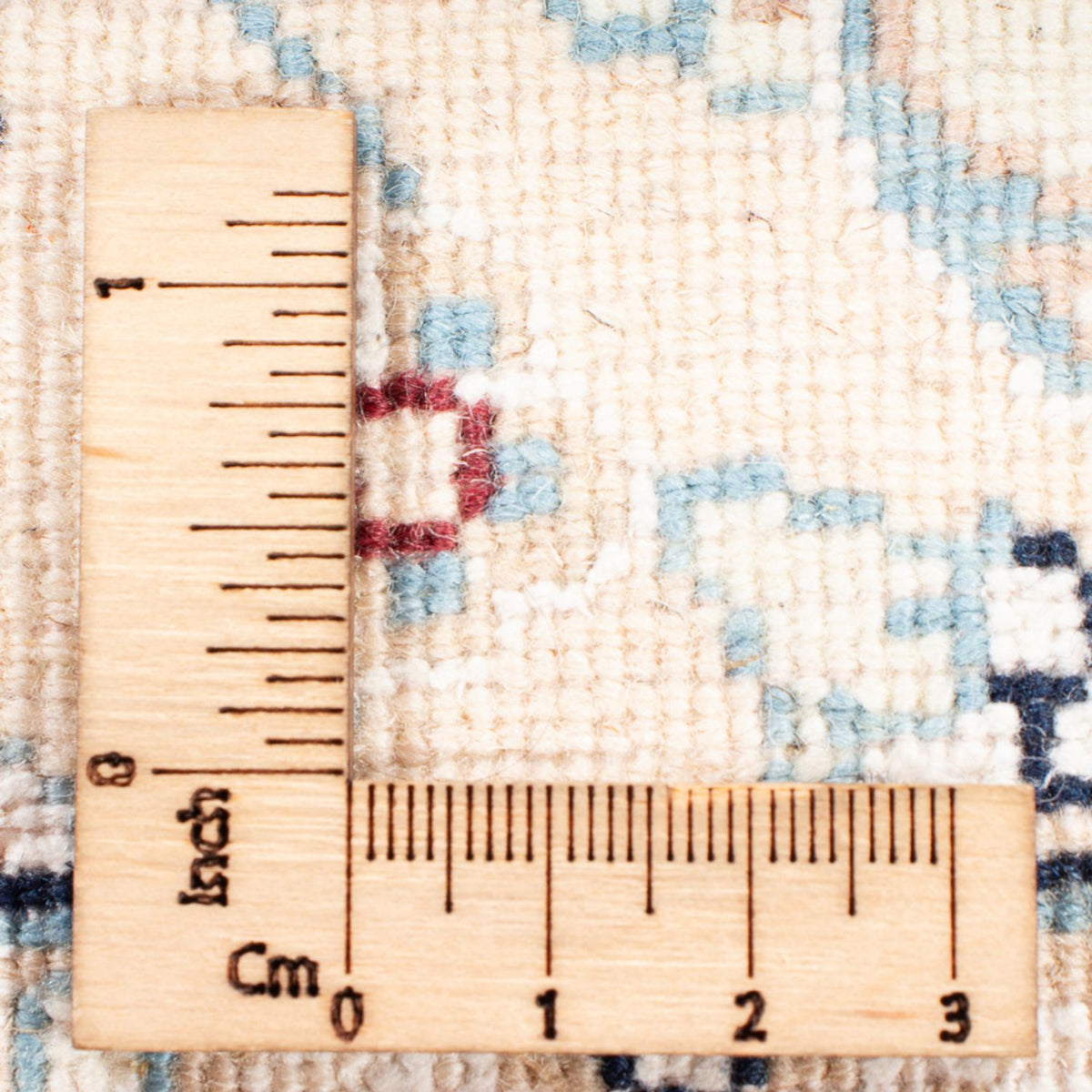 Tapis persan - Nain - Premium - 118 x 82 cm - crème