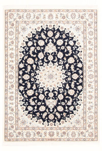 Tapis persan - Nain - Royal - 173 x 118 cm - bleu foncé