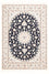 Tapis persan - Nain - Royal - 173 x 118 cm - bleu foncé