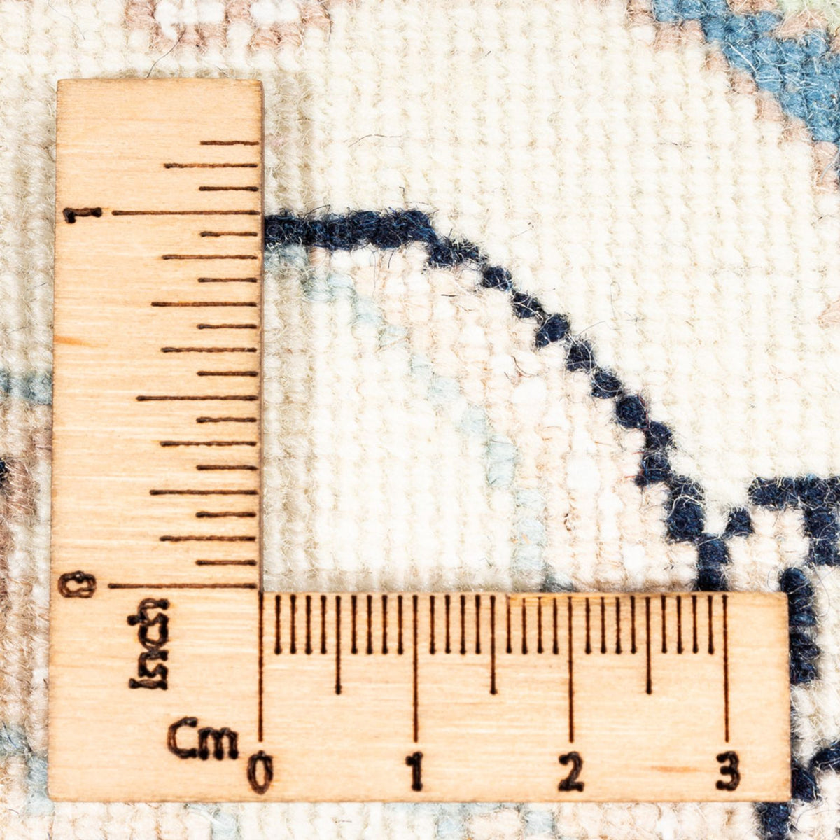 Tapis persan - Nain - Premium - 182 x 121 cm - bleu foncé
