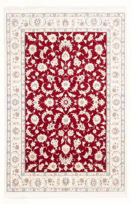 Tapis persan - Nain - Royal - 174 x 119 cm - rouge