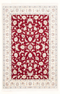 Tapis persan - Nain - Royal - 174 x 119 cm - rouge