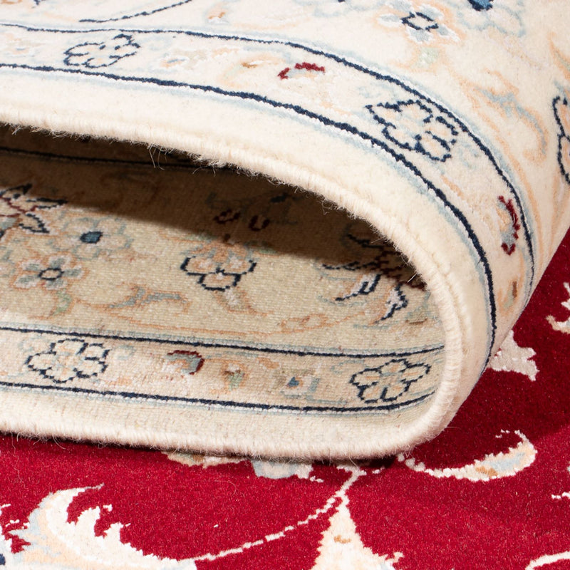 Tapis persan - Nain - Royal - 174 x 119 cm - rouge