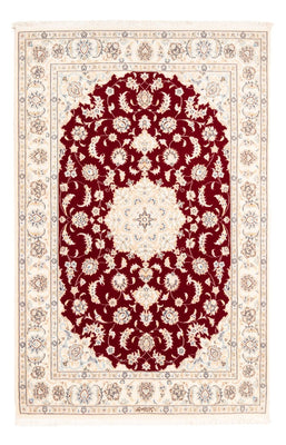 Tapis persan - Nain - Premium - 176 x 118 cm - rouge
