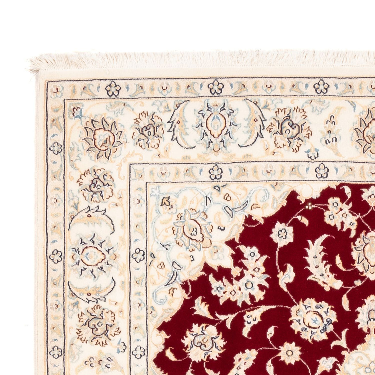 Tapis persan - Nain - Premium - 176 x 118 cm - rouge