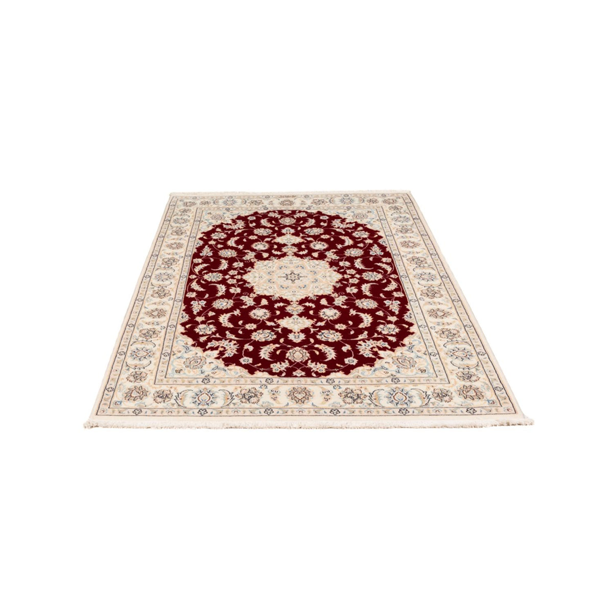 Tapis persan - Nain - Premium - 176 x 118 cm - rouge