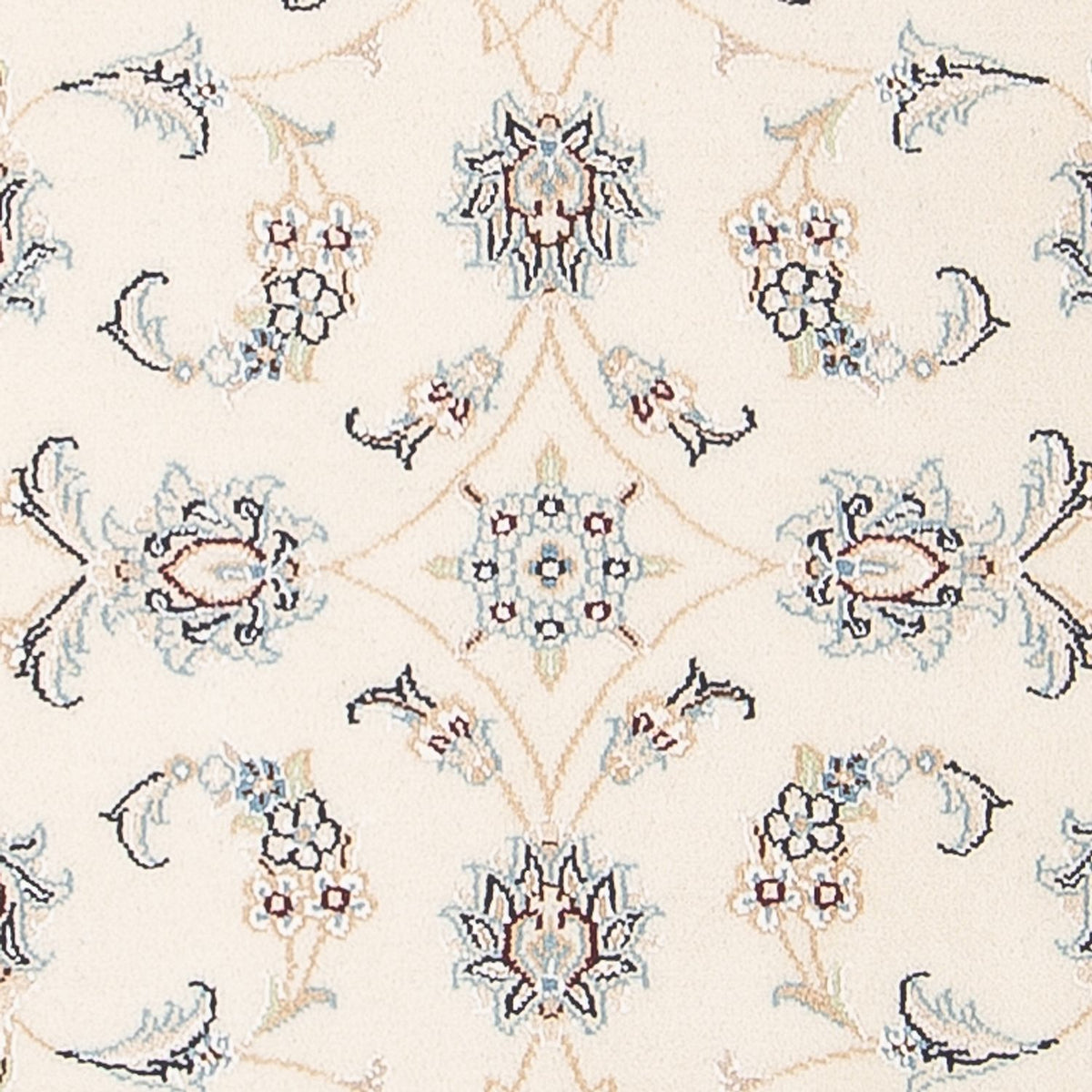 Tapis persan - Nain - Premium - 117 x 78 cm - crème