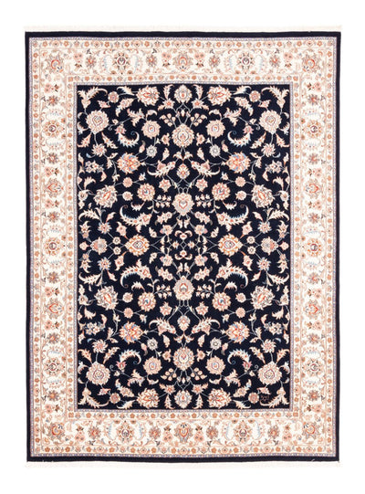 Tapis de Tabriz Tapis 150x200cm - Tapis persan - bleu foncé