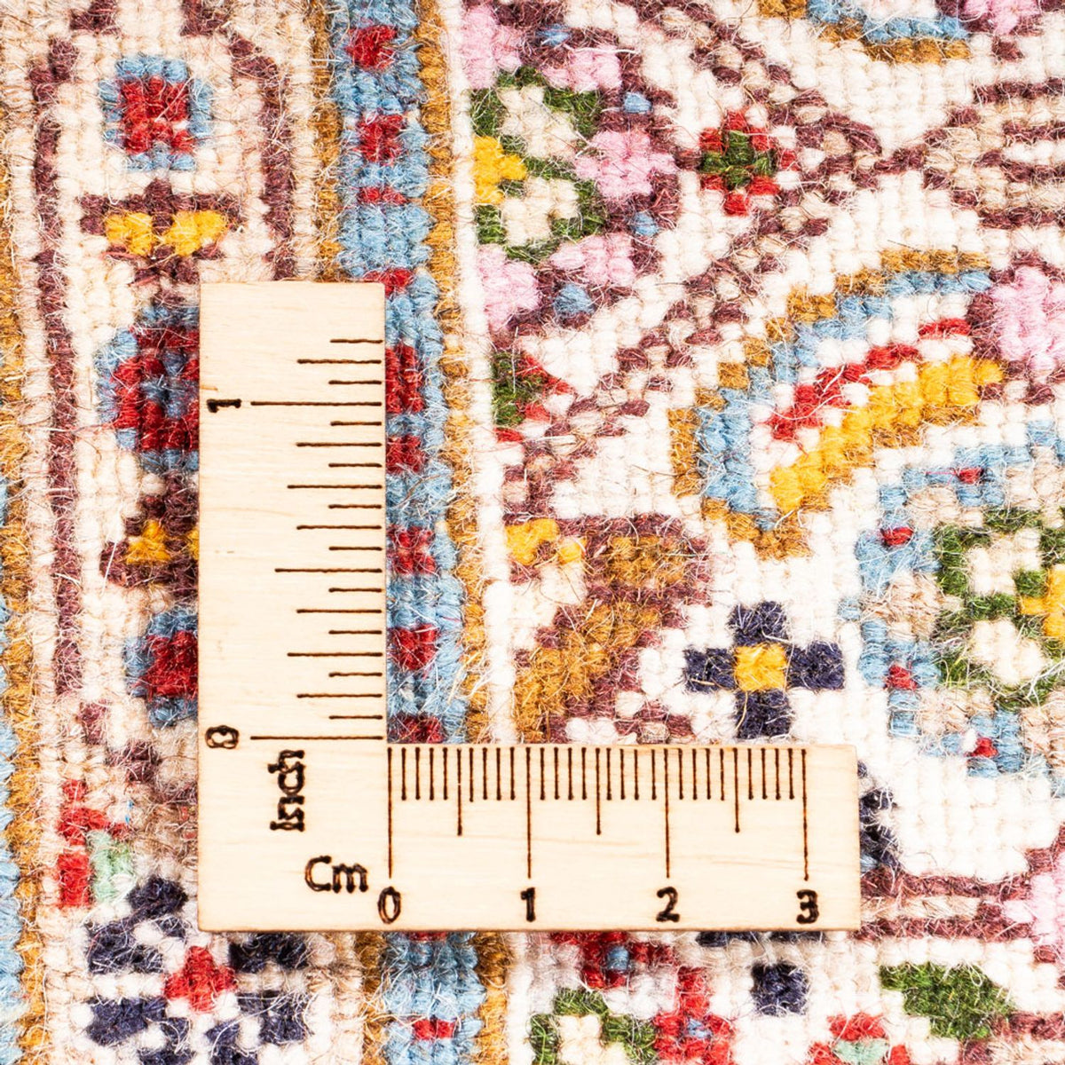 Tapis de couloir Tapis persan - Classique - 243 x 78 cm - crème