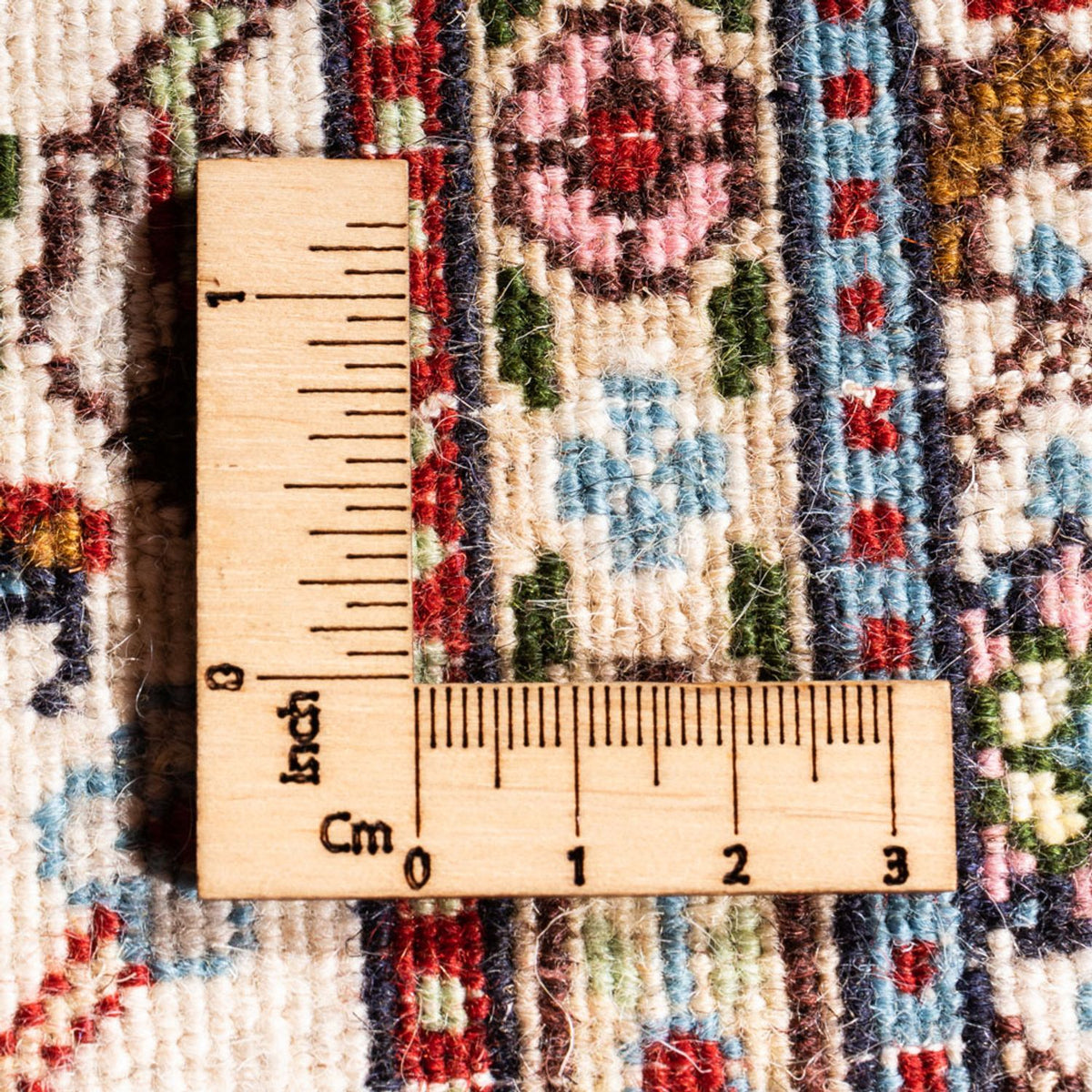 Tapis de couloir Tapis persan - Classique - 289 x 76 cm - crème