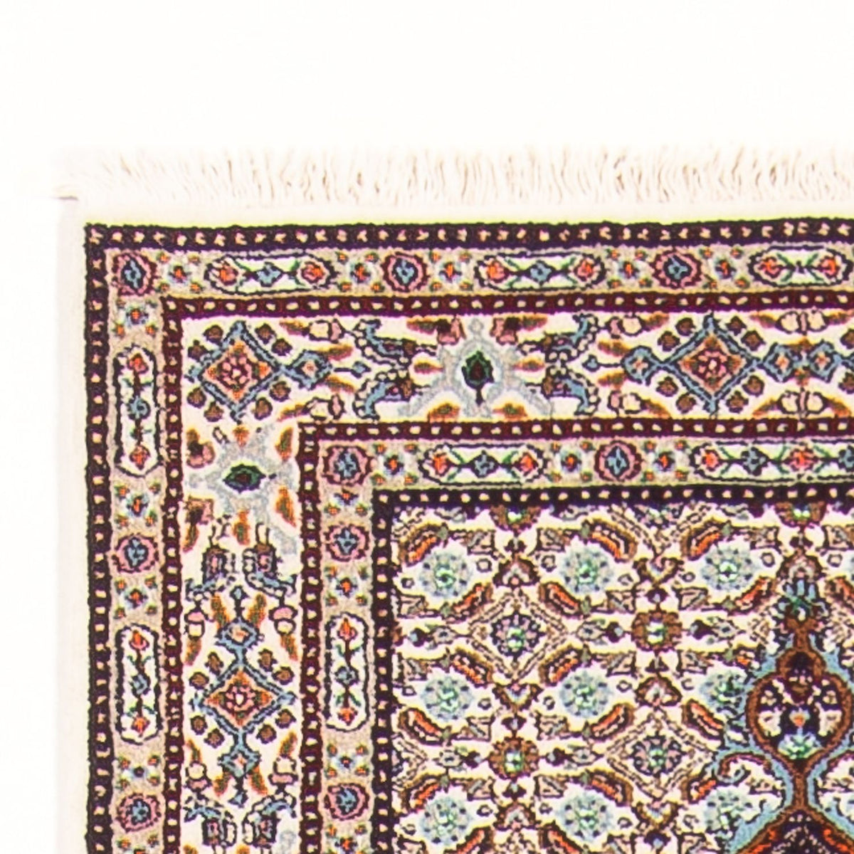 Tapis de couloir Tapis persan - Classique - 298 x 77 cm - crème