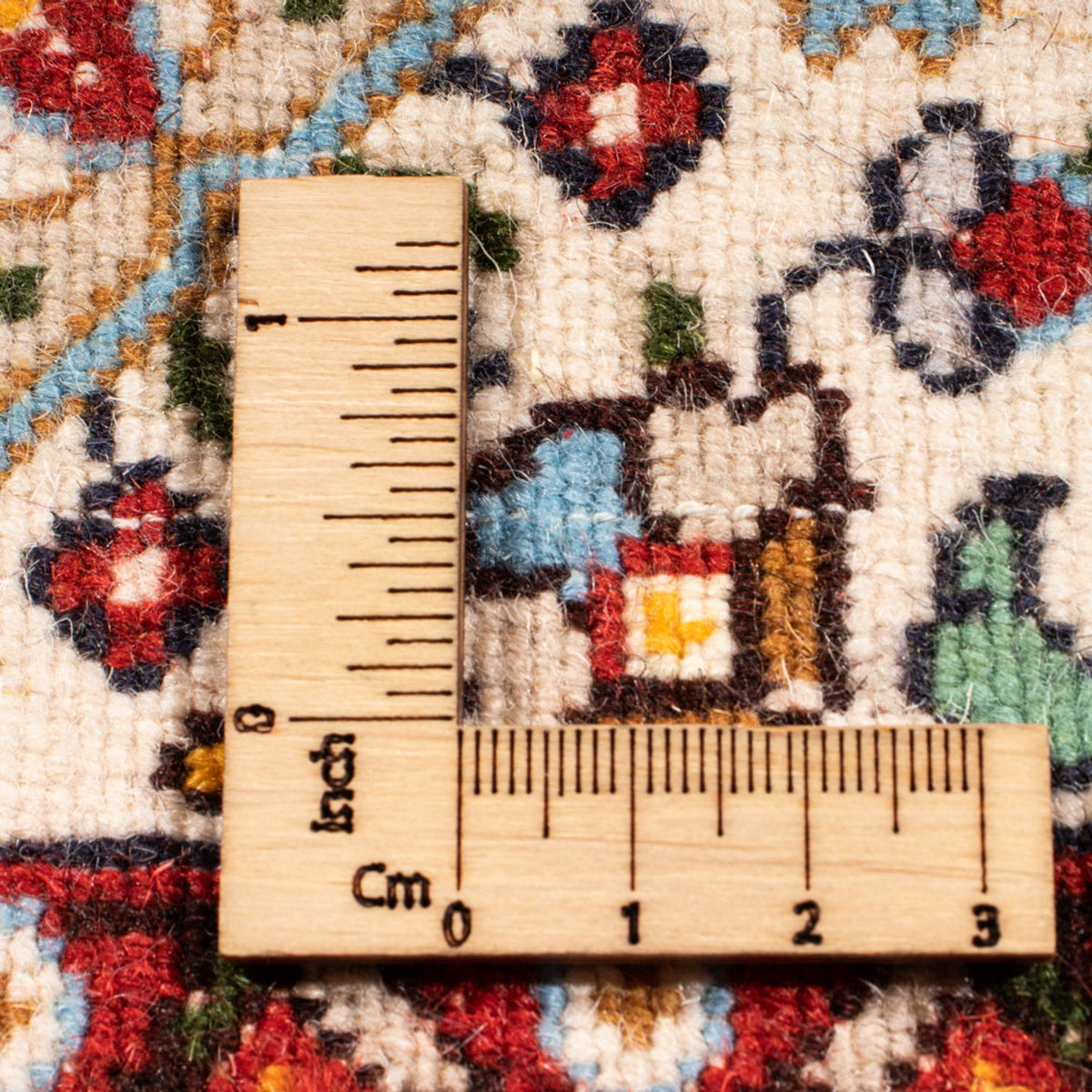 Tapis persan - Classique - 185 x 147 cm - crème