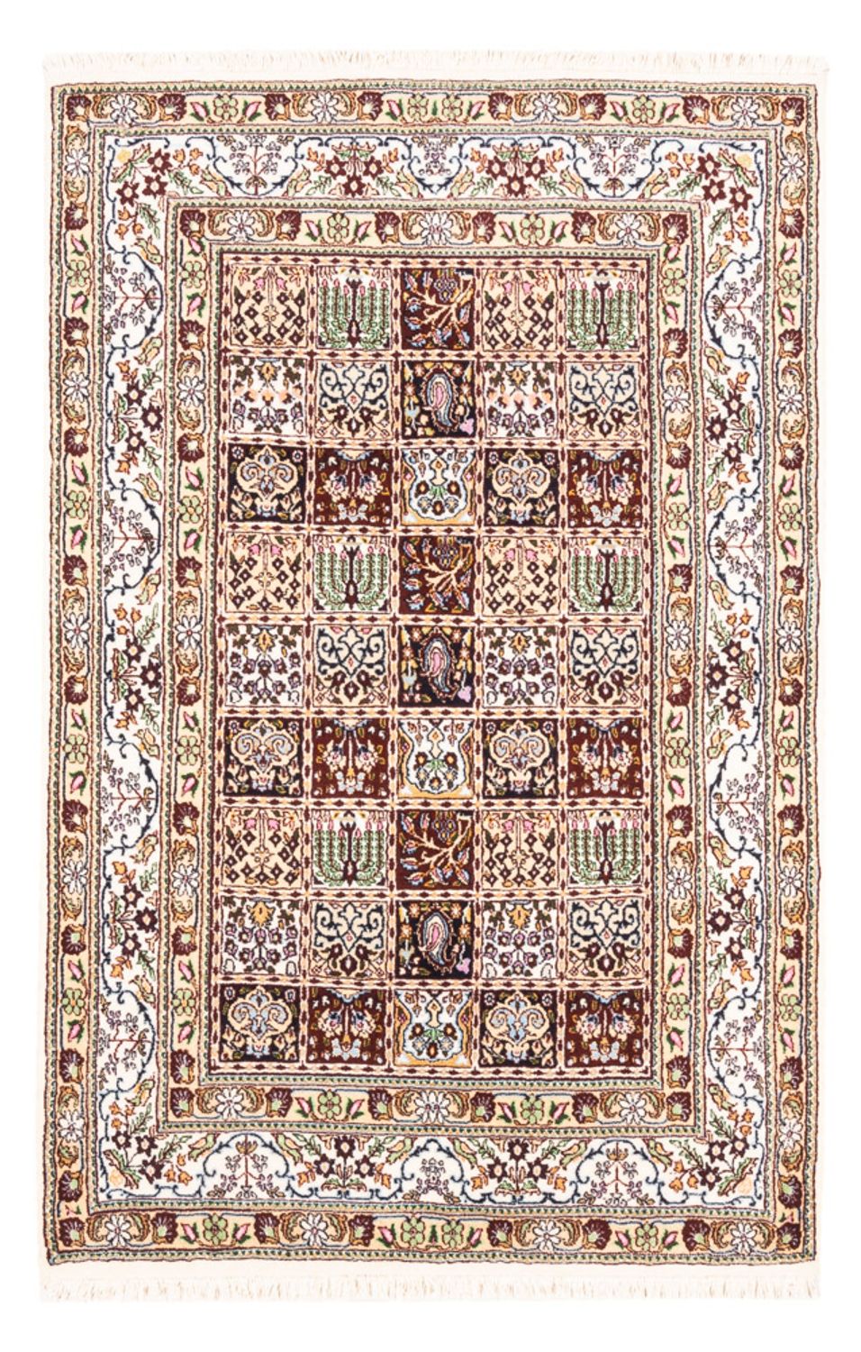 Tapis persan - Classique - 147 x 97 cm - multicolore