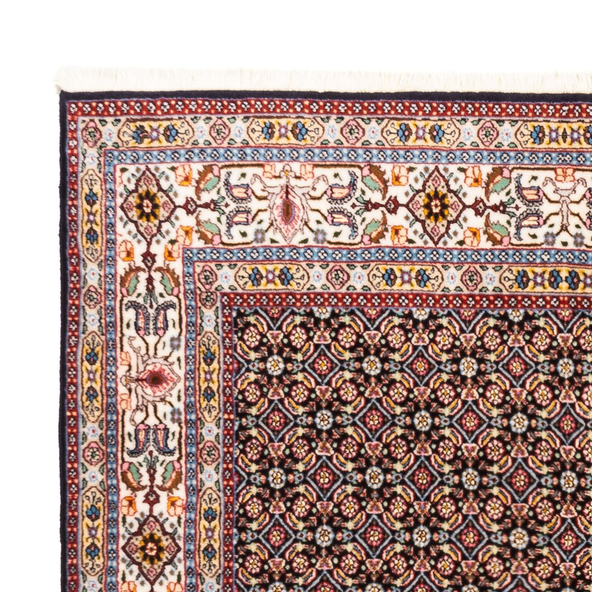 Tapis persan - Classique - 192 x 144 cm - bleu foncé