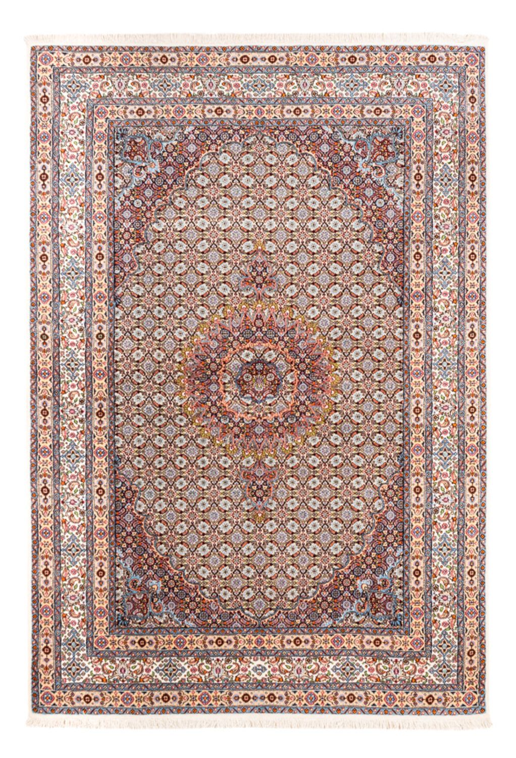 Tapis persan - Classique - 232 x 159 cm - crème