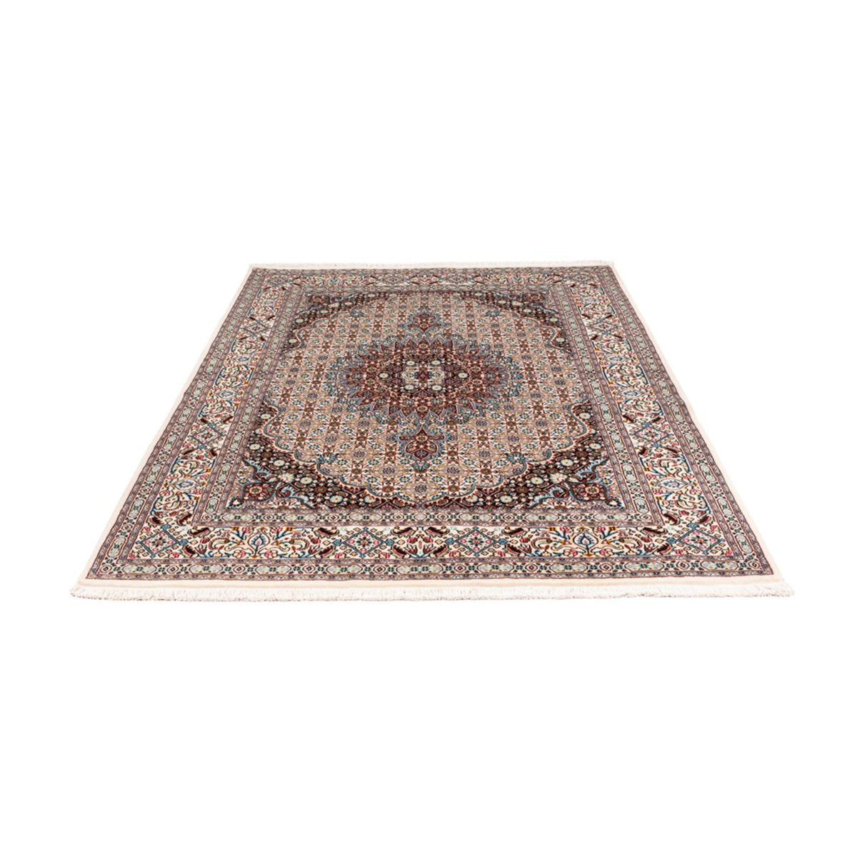Tapis persan - Classique - 210 x 152 cm - crème