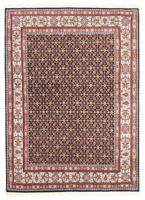 Tapis persan - Classique - 198 x 141 cm - bleu foncé