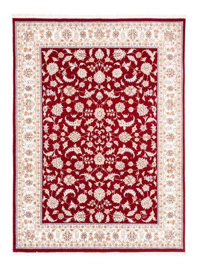 Tapis de Tabriz Tapis 147x199cm - Tapis persan - rouge