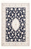 Tapis persan - Nain - Royal - 155 x 105 cm - bleu foncé