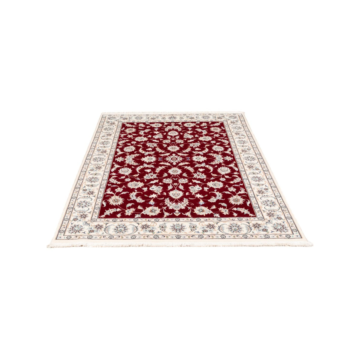 Tapis persan - Nain - Premium - 176 x 120 cm - rouge