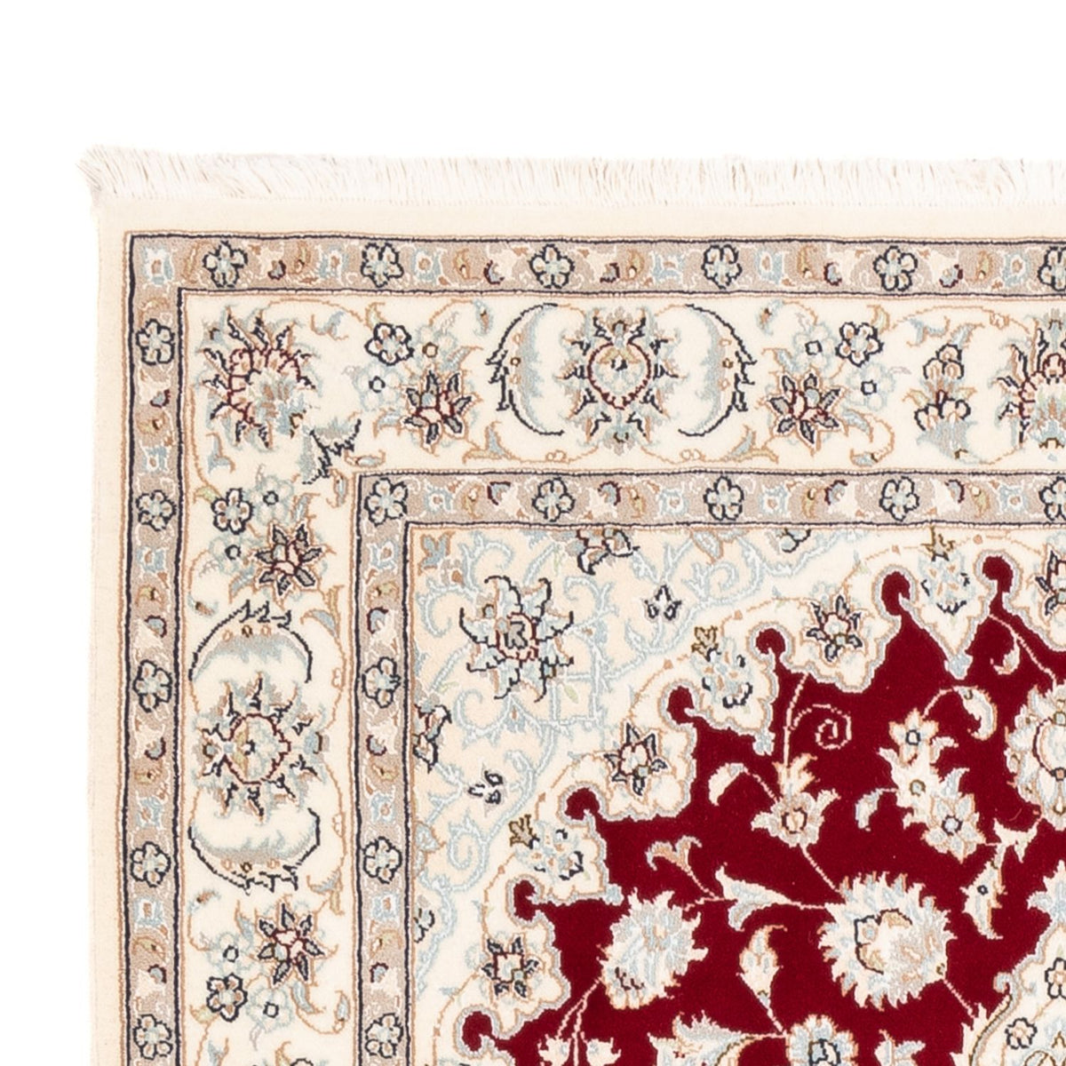 Tapis persan - Nain - Premium - 173 x 117 cm - rouge