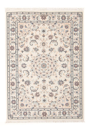 Tapis persan - Nain - Premium - 119 x 80 cm - crème