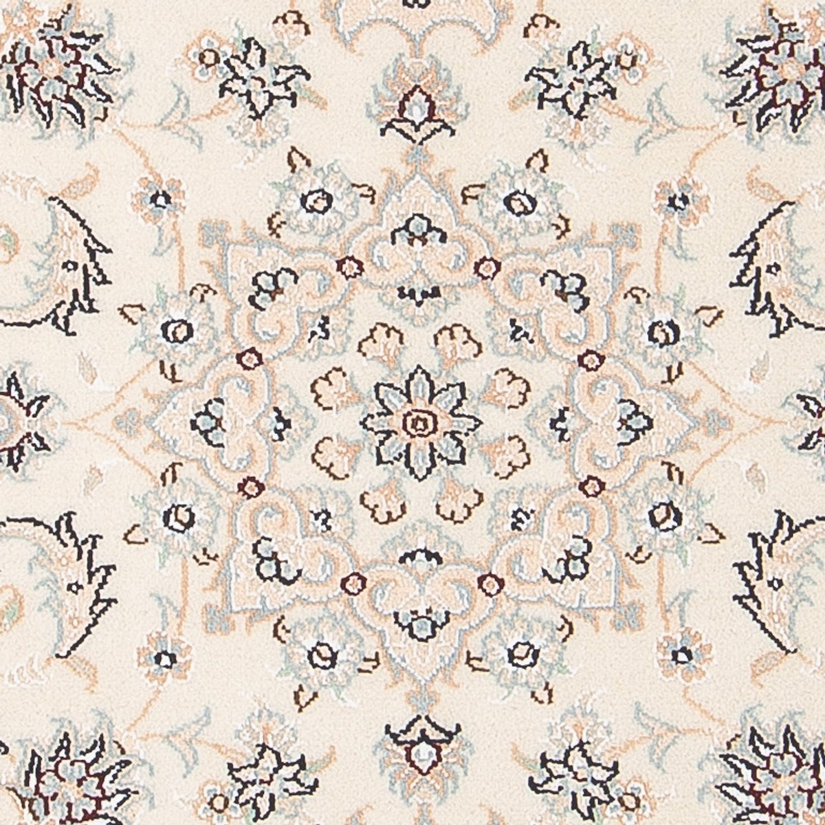 Tapis persan - Nain - Premium - 119 x 80 cm - crème