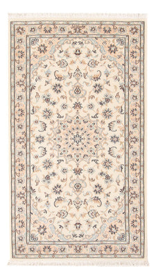 Tapis persan - Nain - Premium - 134 x 76 cm - crème