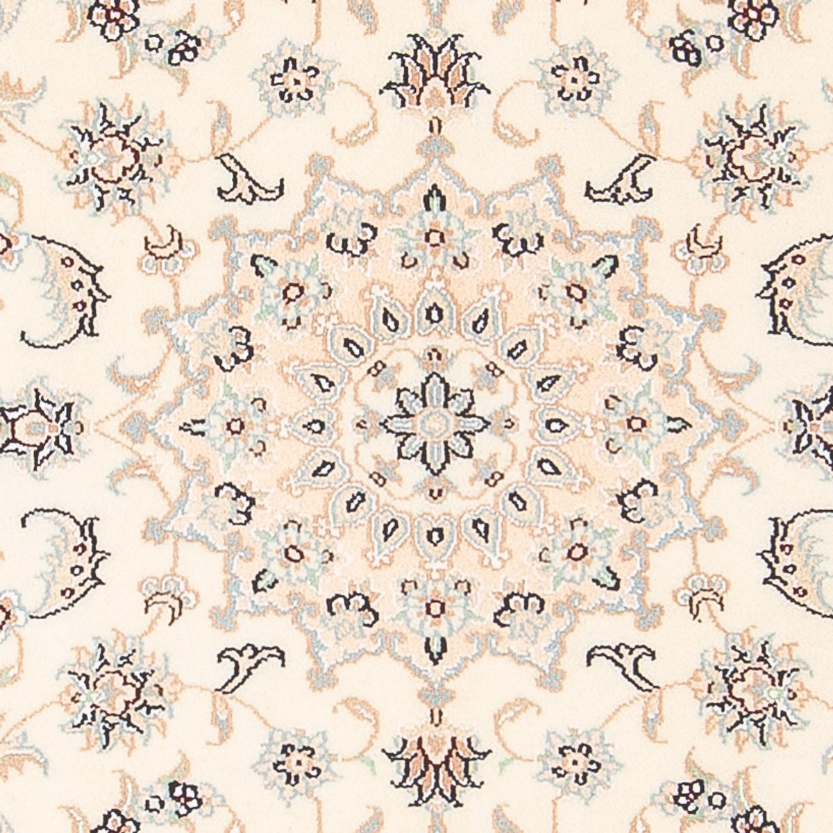 Tapis persan - Nain - Premium - 134 x 76 cm - crème