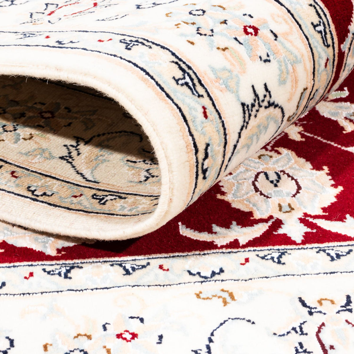 Tapis persan - Nain - Premium - 160 x 108 cm - rouge