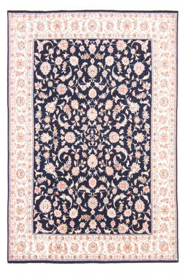 Tapis persan - Tabriz - Royal - 236 x 166 cm - bleu foncé