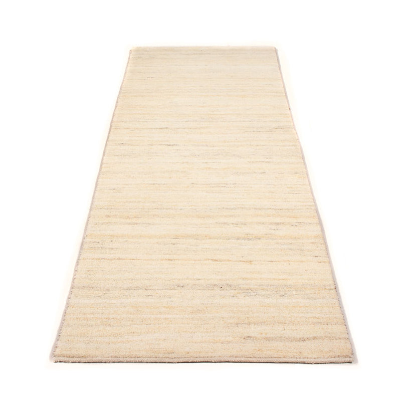 Tapis de couloir Tapis Gabbeh - Persan - 243 x 72 cm - crème