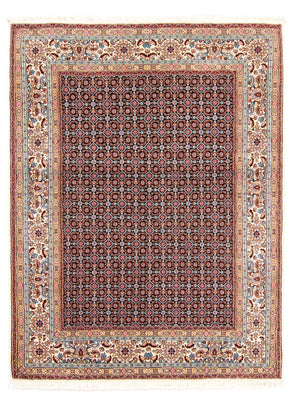Tapis persan - Classique - 195 x 145 cm - bleu foncé