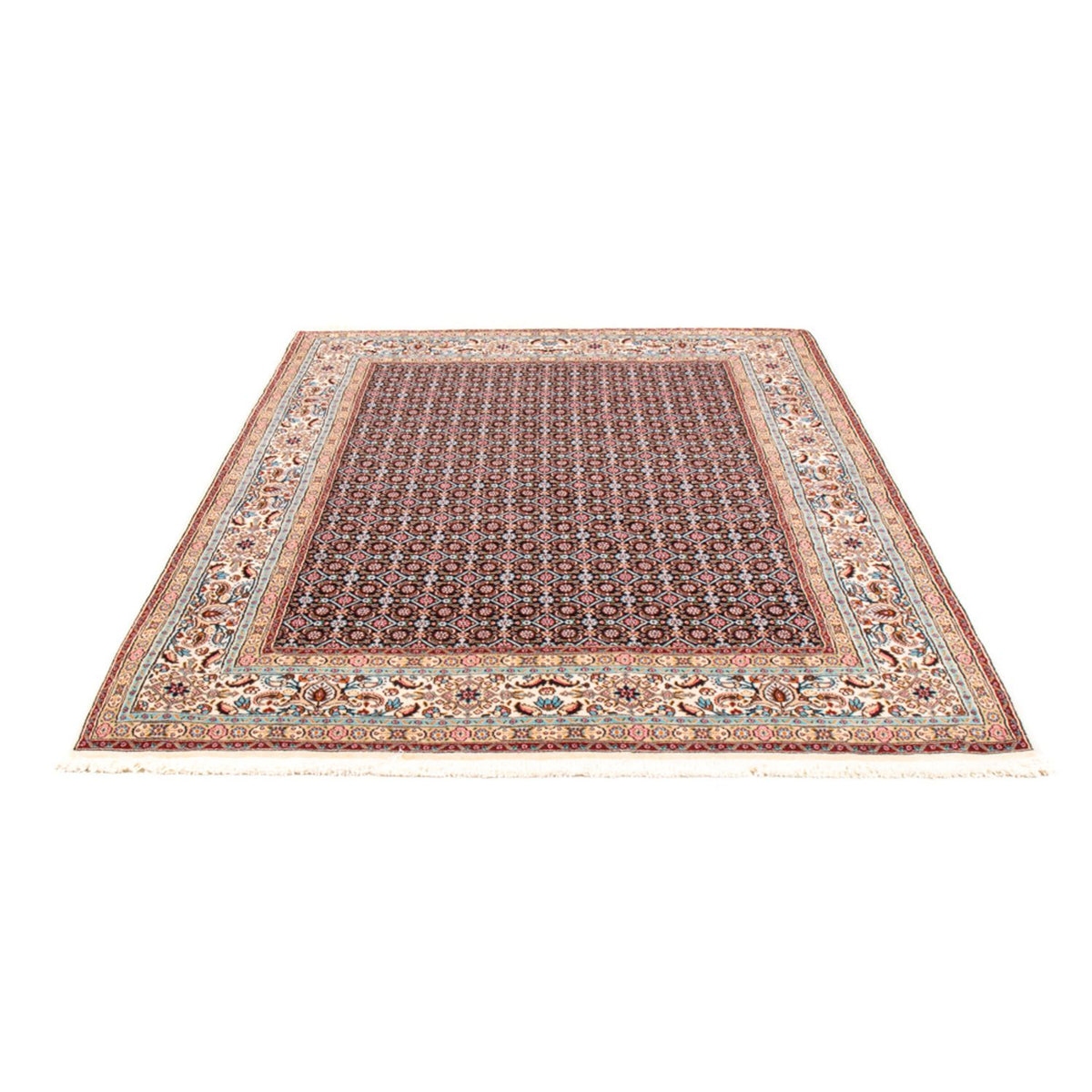 Tapis persan - Classique - 195 x 145 cm - bleu foncé