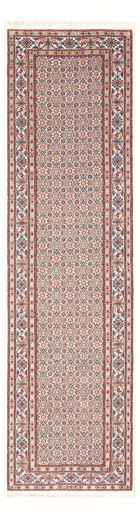 Tapis de couloir Tapis persan - Classique - 294 x 76 cm - crème