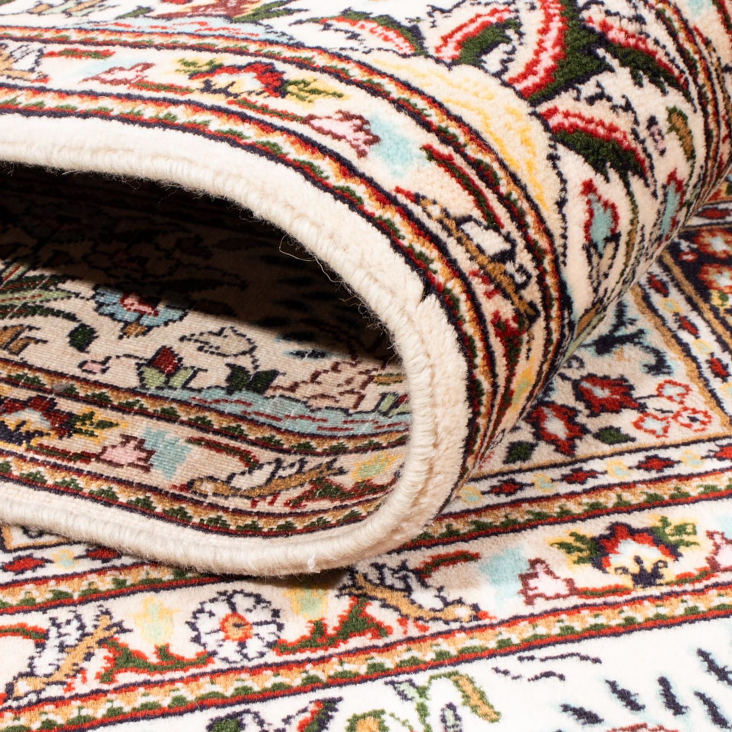 Tapis persan - Classique - 190 x 145 cm - crème