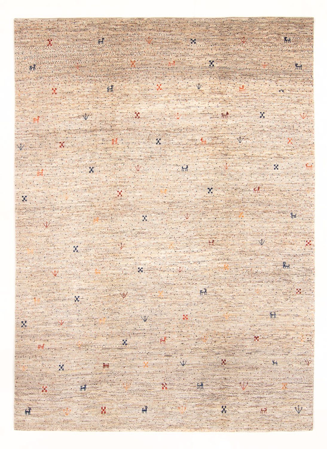 Tapis Gabbeh - Persan - 298 x 204 cm - naturel