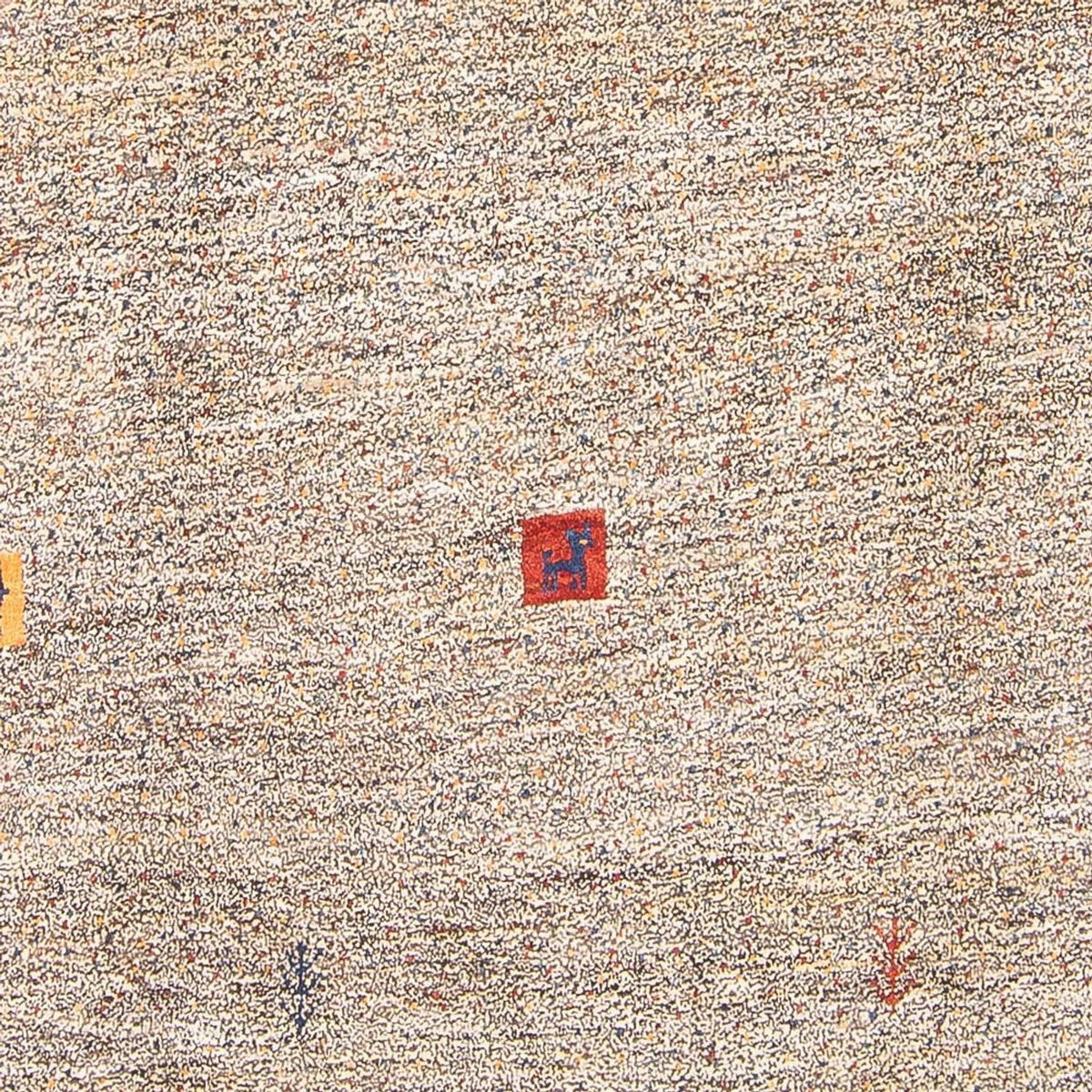 Tapis Gabbeh - Persan - 243 x 178 cm - naturel