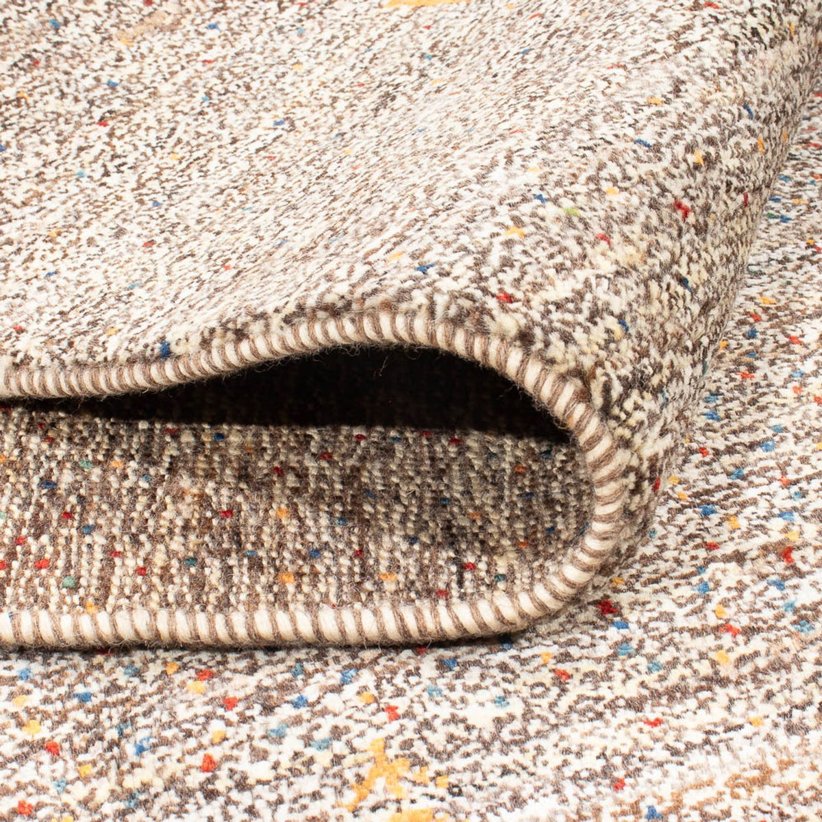 Tapis Gabbeh - Persan - 243 x 178 cm - naturel